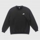 Nike Sportswear Club Fleece Μαύρο Φούτερ / Pre Owned
